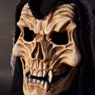 Soul Selektor Super Metal Half Mask with Hood